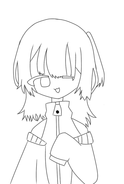 線画！