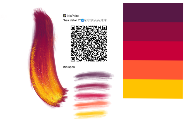 Hair details brush 2