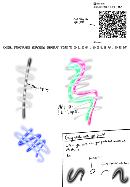 COOL FEATURE ABOUT THE MILKY PEN 🥛🤍🖊