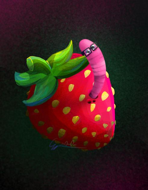 Silly strawberry