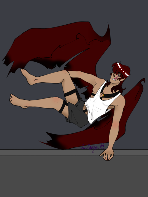 Did I draw another bratty mullet child