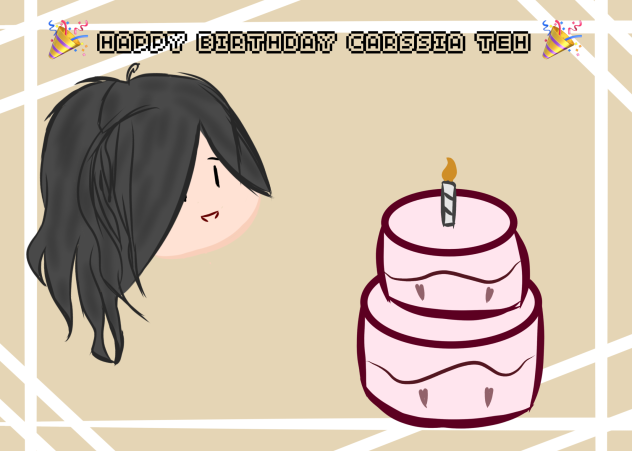 Happy birthday Carssia Teh