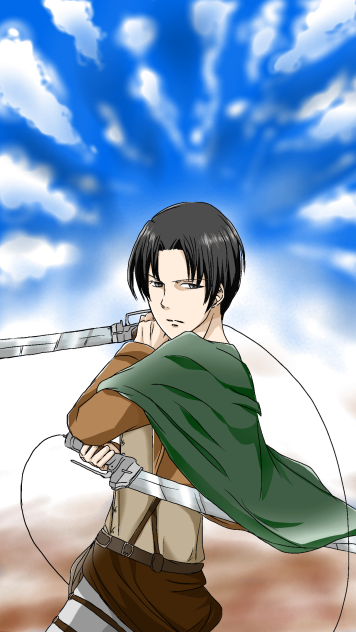 リヴァイ兵長と巨人 - ibisPaint