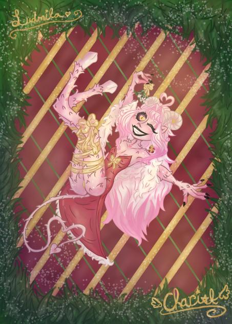 Lufmila Christmas art