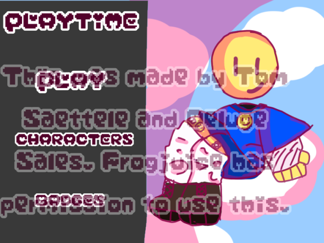 (my) playtime home screen