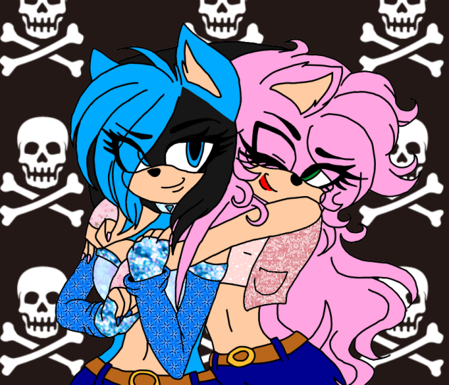 Punk Amy And Becky The Sweet HedgeHogs