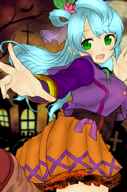 ハロウィン 塗ってみた