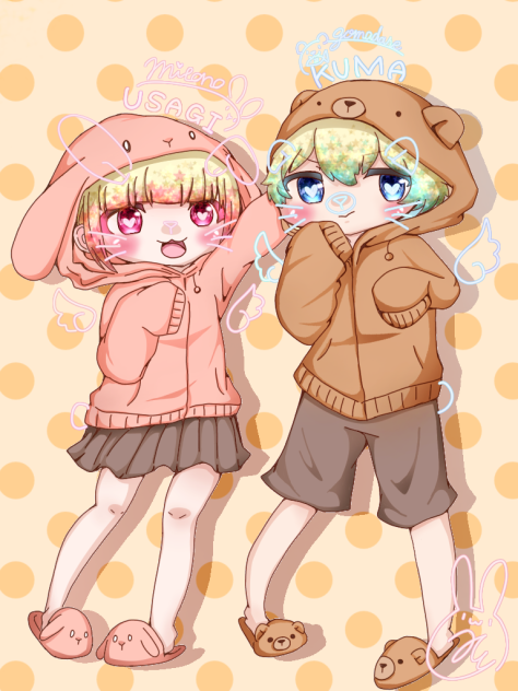 🐰うさぎとくまさん🐻