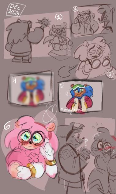 Amy is no longer blind