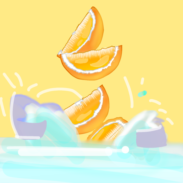 Oranges Splashes