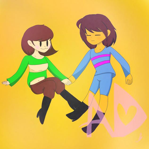 Chara X Frisk