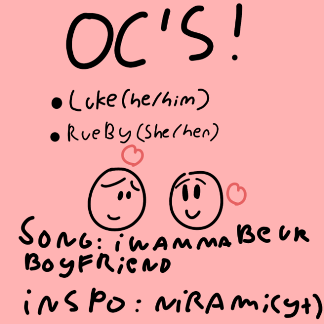 New oc’s