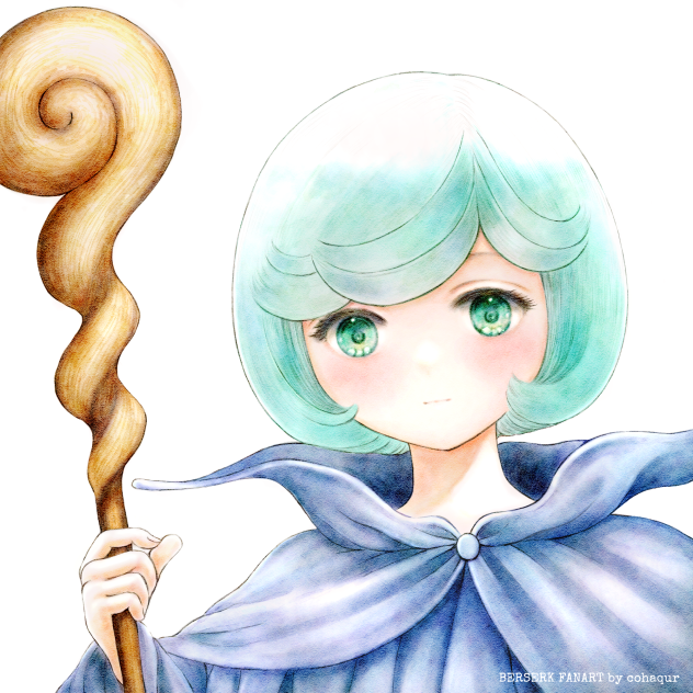 ベルセルク　シールケファンアート　模写アレンジ