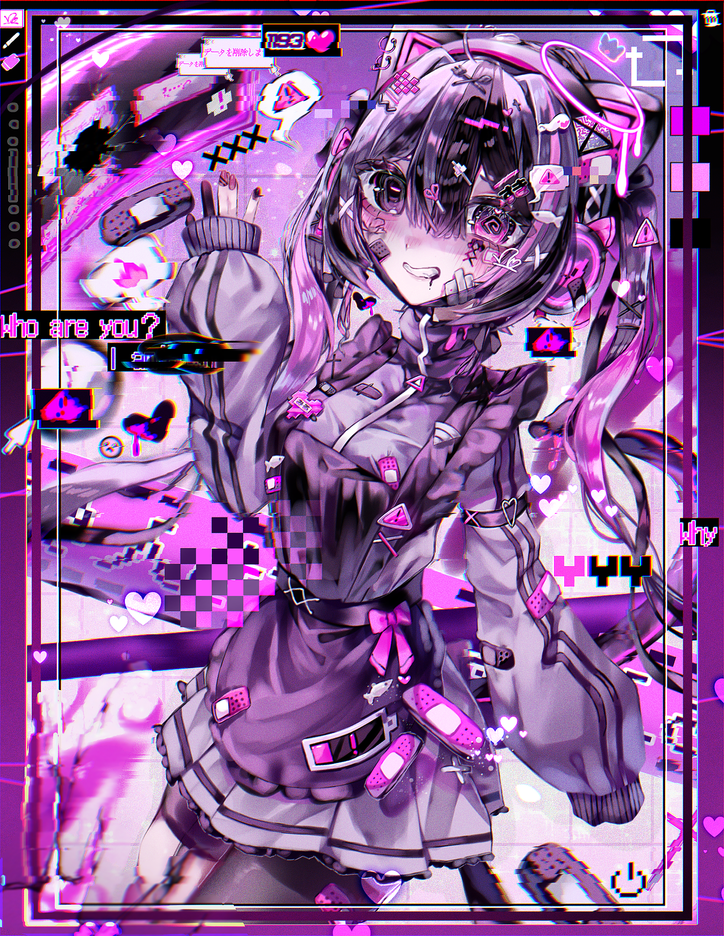 絵です A fun and scary world - ibisPaint