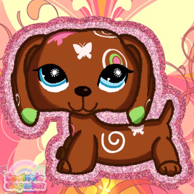Dachshund #1010 (Littlest Pet Shop)