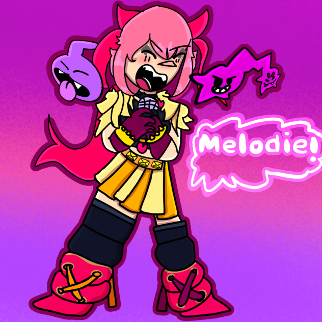 Meldodie fanart!