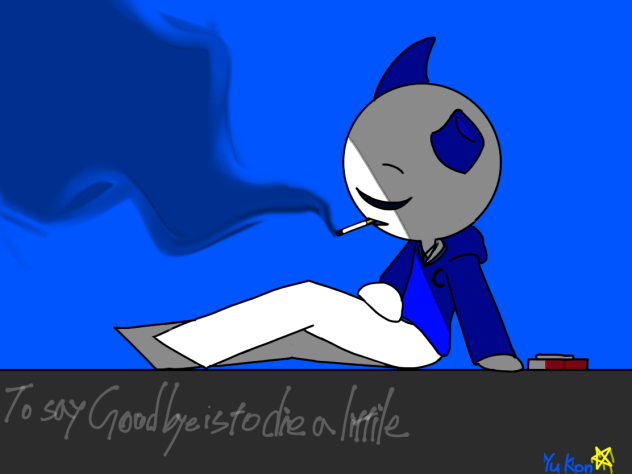 To say Good bye is to die a little