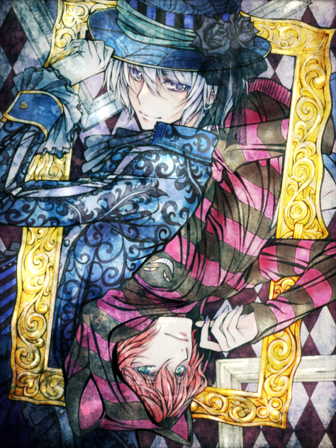 帽子屋とチェシャ猫