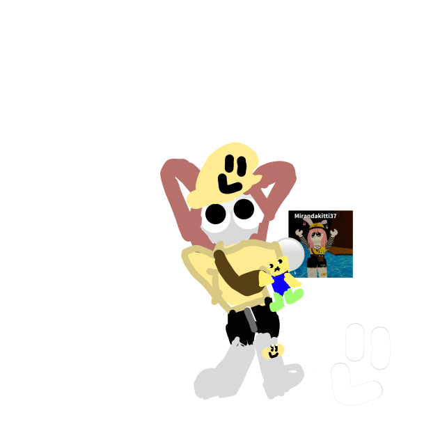 My Roblox avatar as emoji cat