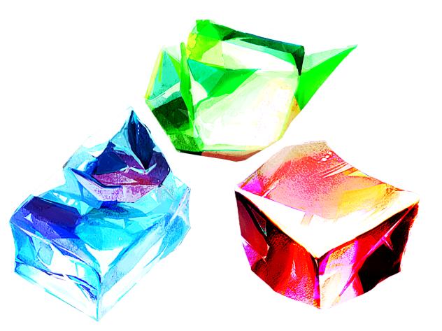 琥珀糖  Japanese amber sugar