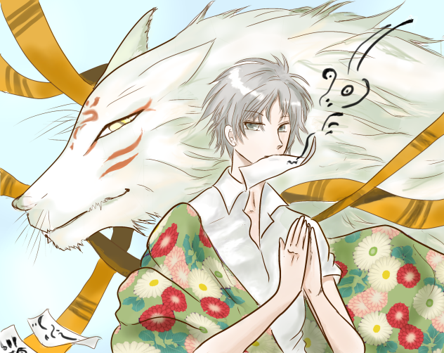 夏目友人帳　夏目　にゃんこ先生