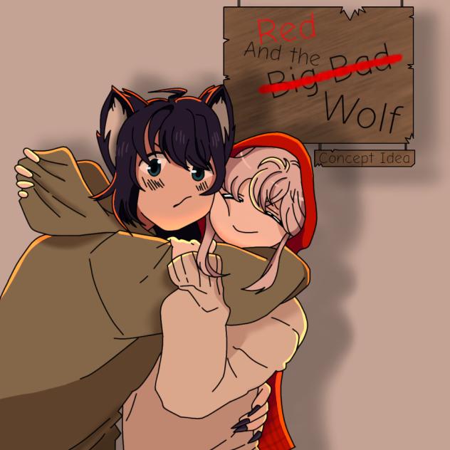 Red and the B̶i̶g̶ ̶b̶a̶d̶ wolf
