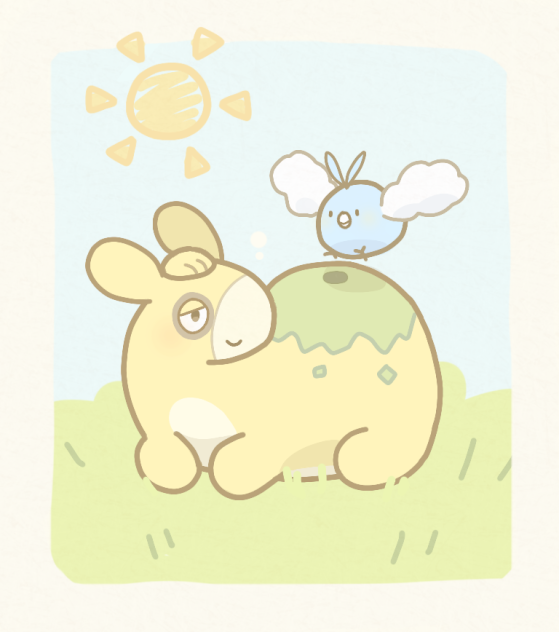 ひなたぼっこ