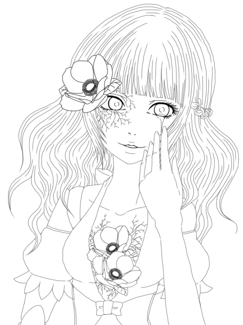 オリジナル2 線画