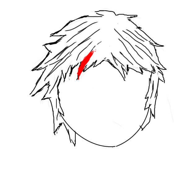 How to draw boy hair using ibispaint