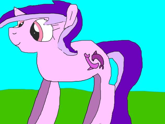 random and first ever pony drawn - ibisPaint