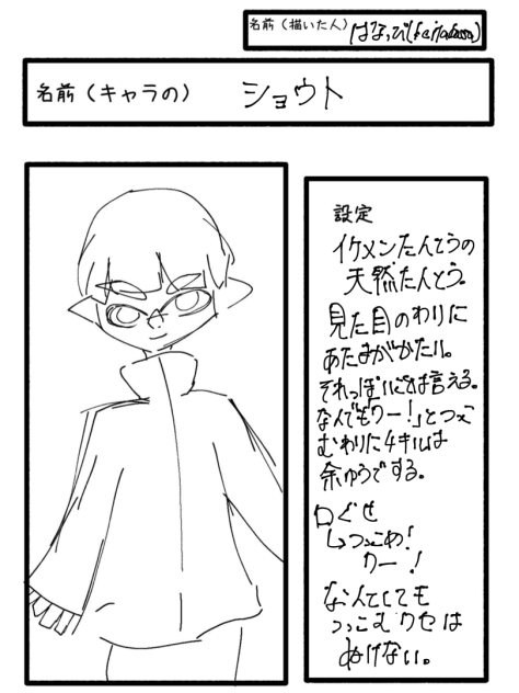キャラ設定　2