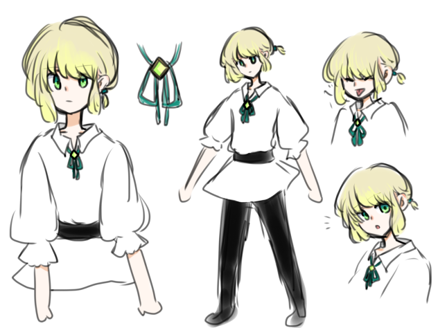 キャラデザラフ
