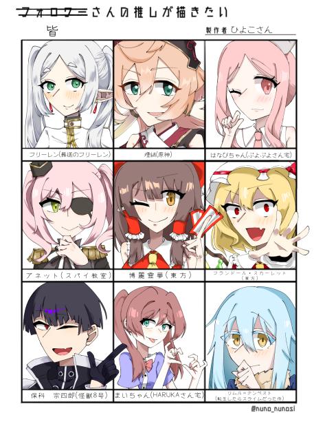 皆さんの推しが描きたい