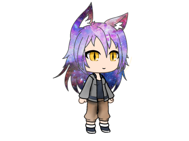 How to do galaxy hair gacha life