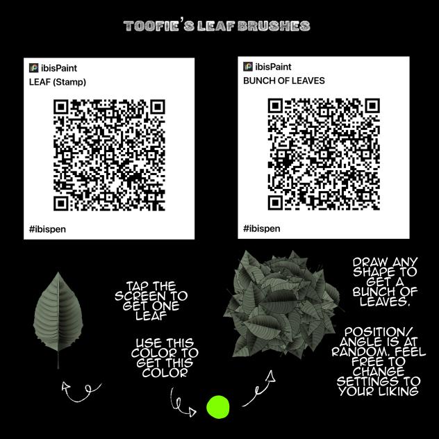 TOOFIE’S LEAF BRUSHES