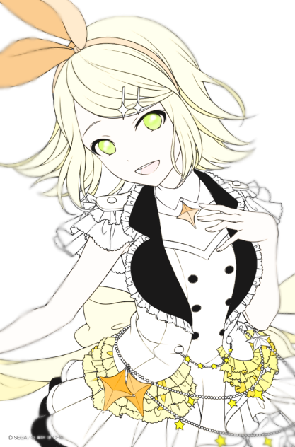 プロセカ塗り絵②