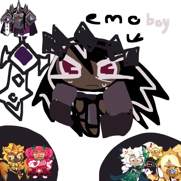 Dcc is emo 😳⚔️🍫🍪❓️