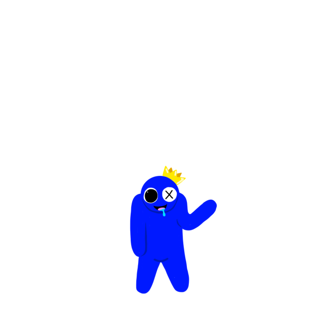 Rainbow Friends Blue