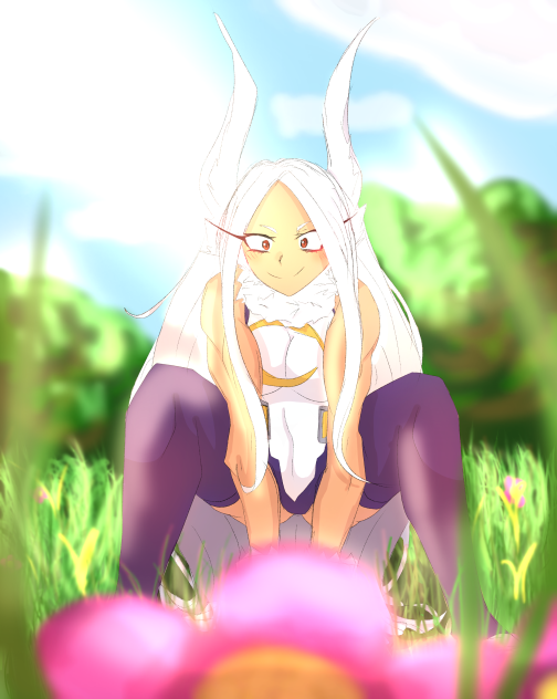 Mirko in grass