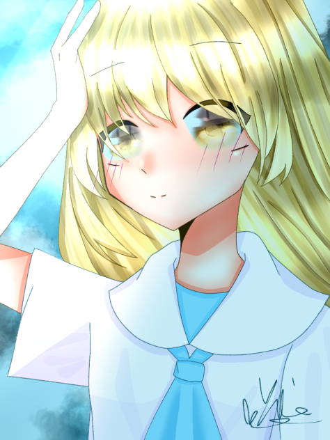 風が吹く。