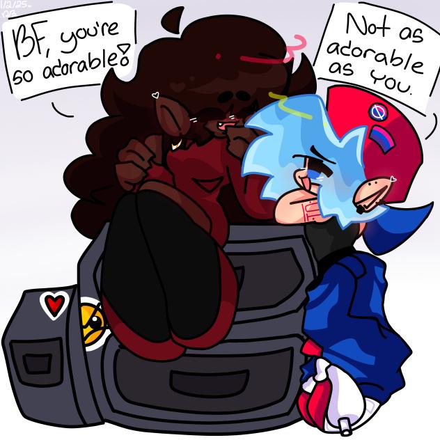 •Lovebirds - Redraw•