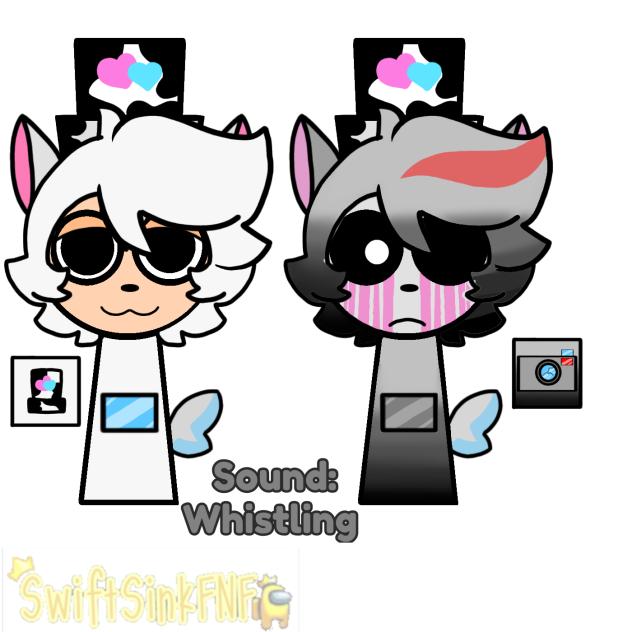 White (Horror mode and happy mode)