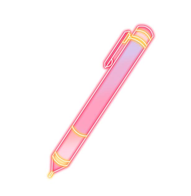 Mechanical pencil neon