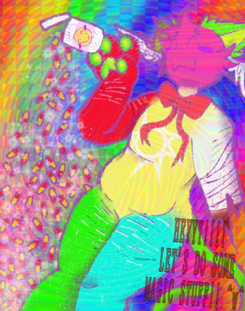 HEYYY  LET ' S  DO  SOME  MAGIC  STUFF !