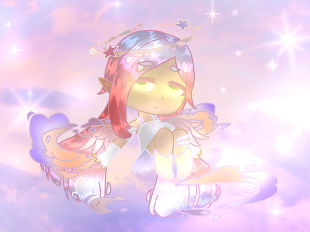♡︎ Pastel skies ♡︎ Gacha Club Drawing