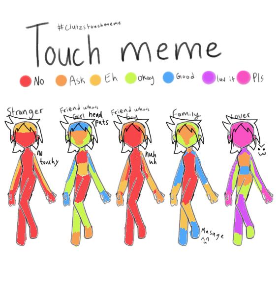 Touch meme
