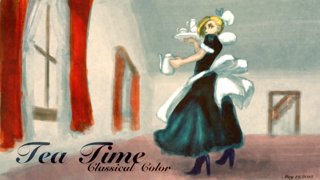 tea time classical color - ibisPaint