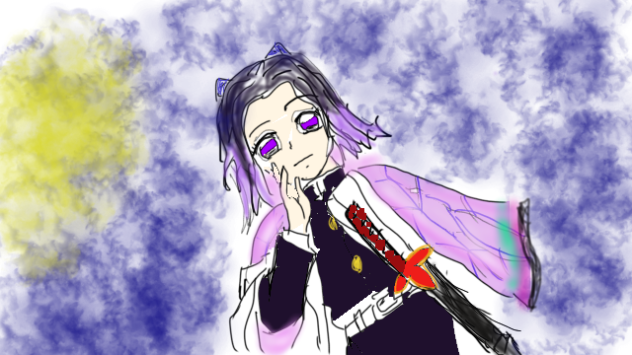 胡蝶しのぶ　もしもーし