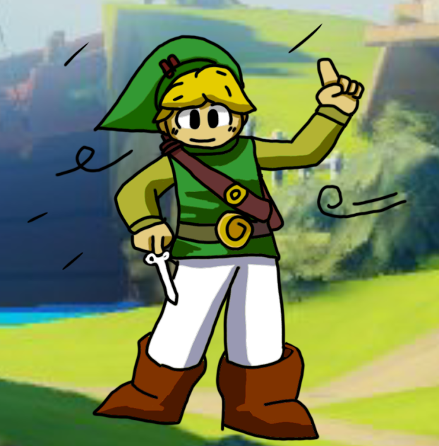 toon link with my style - ibisPaint