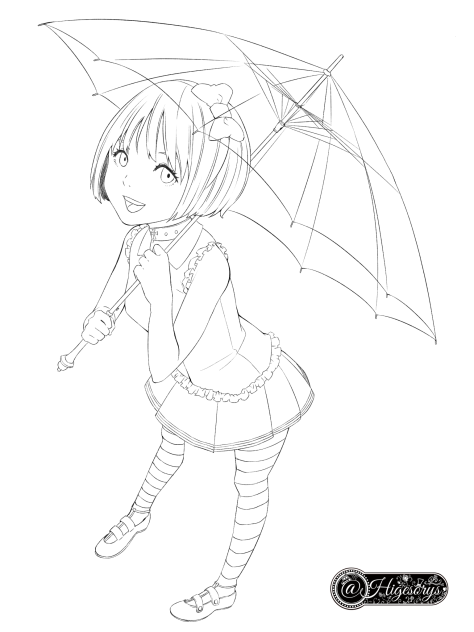 ☆IRIS RAIN☆(線画)